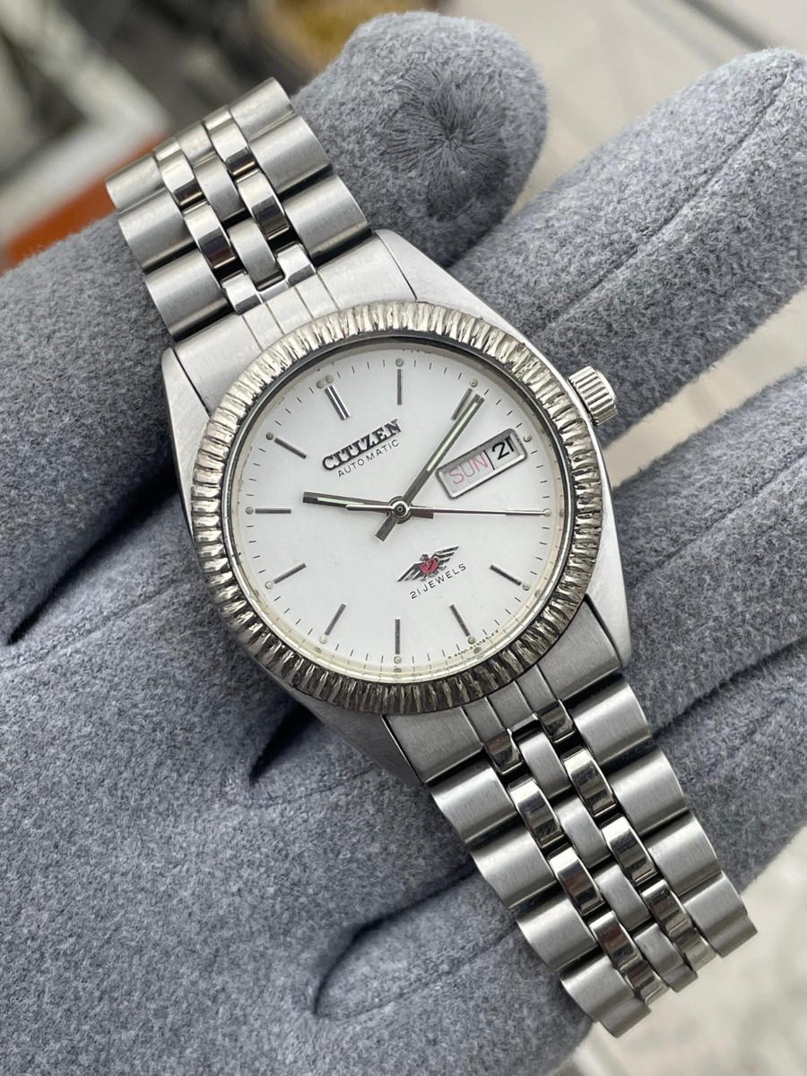 Vintage Citizen Eagle 7 Automatic 21 Jewels Day-Date 4 -A07558 RW