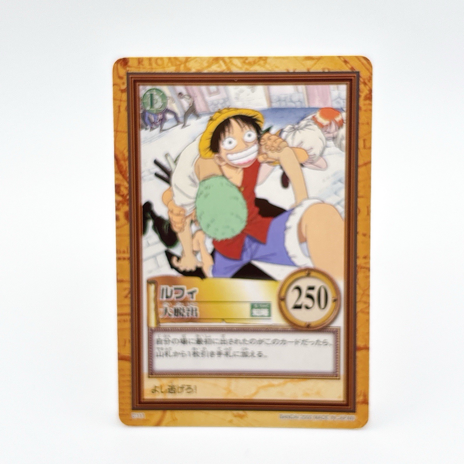One Piece Luffy Carddass Hyper Battle TCG C111 Japón 2000 Vintage Bandai