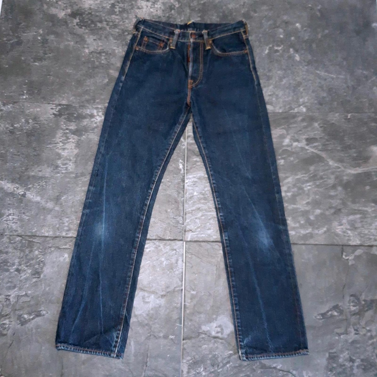 EVISU Donna Osaka Japanese Selvedge Denim Jeans Women's W26 Rare EVISU Donna Osaka Japanese Selvedge Denim Jeans Women's W26 Rare