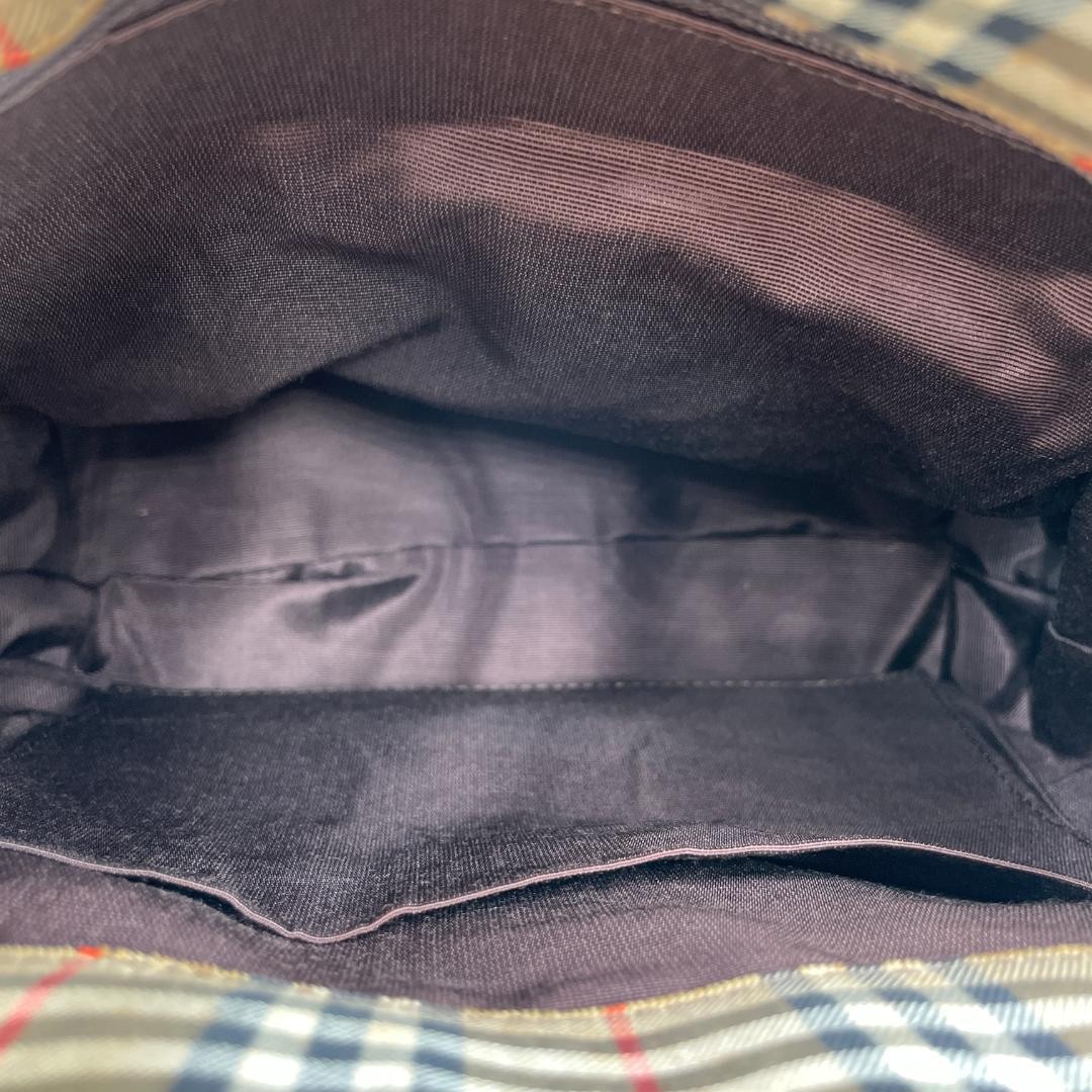 Burberry Leather Drawstring Backpack Shadow Horse… - image 10