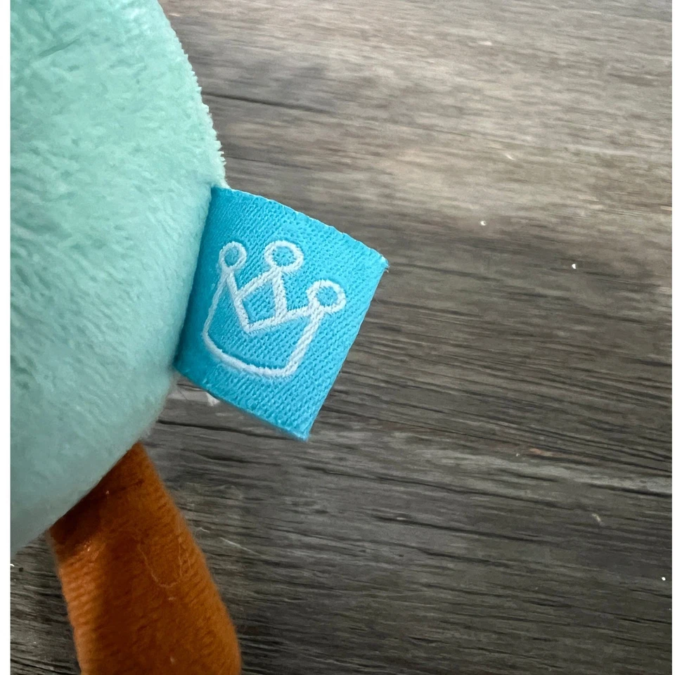 The Manhattan Toy Company Rattle Teal Chick Stuffed Animal Plush - Image 4 of 4