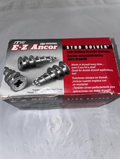 Qty 100 ITW E-Z Anchor 1-1/8” Zinc Drywall Anchors 5052907 USA