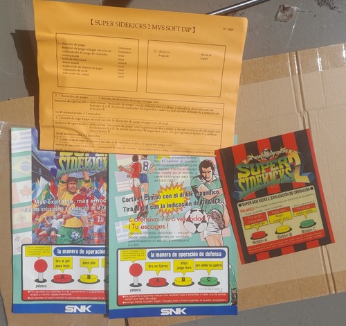 Neo Geo MVS Super Sidekicks 2 Kit EUR - Imagen 6 de 7