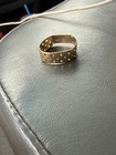 Antique Art Deco Traub "Orange Blossom" Gold Band - Repairable - Rare Hallmark