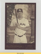 2017 Topps Allen & Ginter Box Loader Giancarlo Stanton #BL-GST READ 7m3