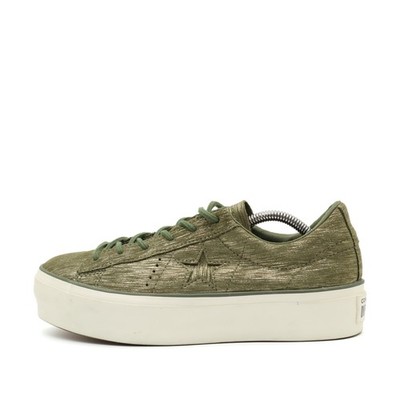 Converse Damen One Star Platform Sneaker Logo-Details Plateau-Sneaker EU 39,5