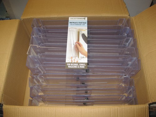 Lot of 26 Collector Mount Comic Book Art Album Display Shelf Stand & Wall Mount