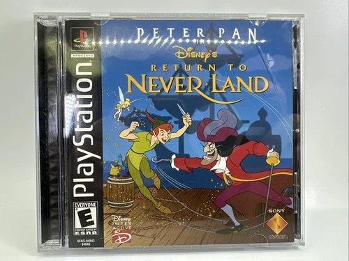 Disney's Peter Pan in Return to Never Land Sony PlayStation 1 PS1 2002