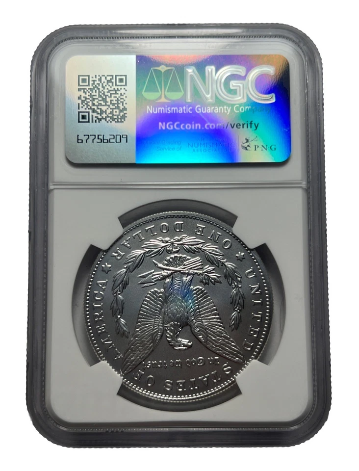 2023 Morgan Silver Dollar Early Release NGC MS70 Perfect Gem - Image 2 of 4