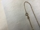 Sterling Silver Cross with Clear Stone with 16"  Sterling Silver Chain — photo 8