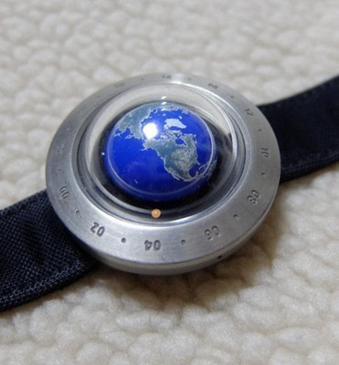 Seiko WN-1 Earth Watch Think The Earth Titanium Japan Rare Limited First Model 2