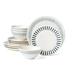 Oneida Entertain 365 12-Piece Artisanal Stone...