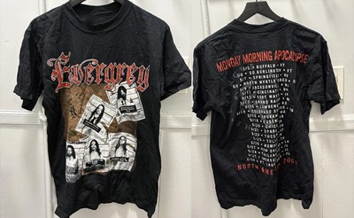2 Sides 2006 Tour Evergrey Apocalypse Monday Morning Shirt Reprint S-5XL L65