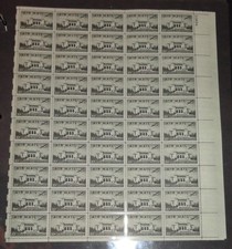 US Scott# C34 Pan-Am Building Full Stamp Sheet of 50 MNH Issued in 1947