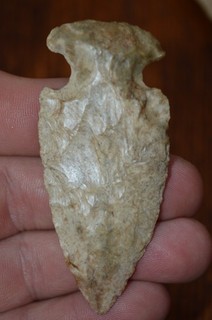 Gray & White Avon Chert Woodland Gibson Knox Co Illinois 2.75 x 1.25