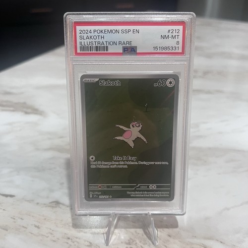 Slakoth graded PSA 8 for sale on eBay