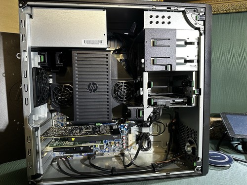 HP Z440 Gaming PC 6-Core E5-1650 v4 3.6GHz 32GB 512GB SSD Win10 Nvidia p2000.#09 - Afbeelding 4 van 14
