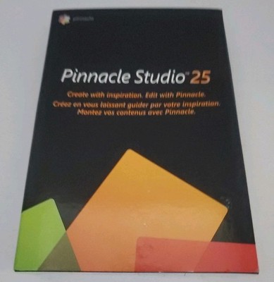 Pinnacle Studio 25 Box Set Create With Inspiration Edit With Pinnacle