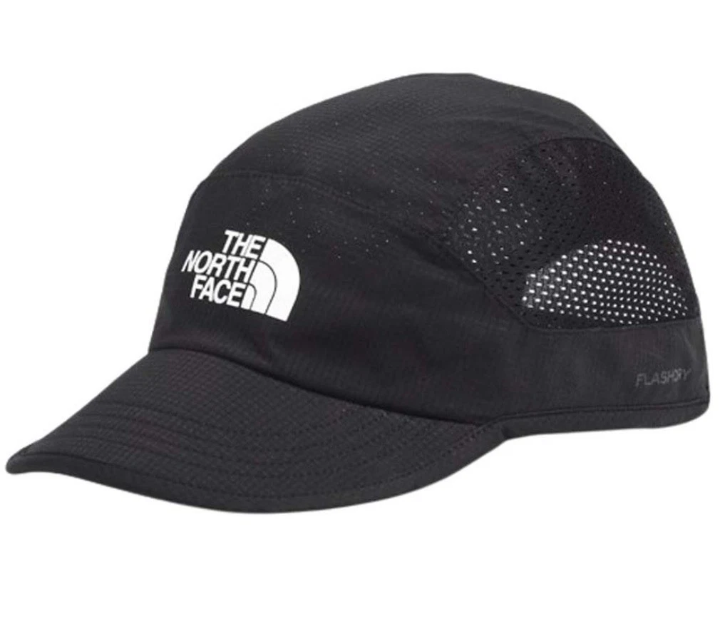 The North Face Summer Lt Run Hat/Cap 5 Panel Black/White Adjustable FREE SHIP