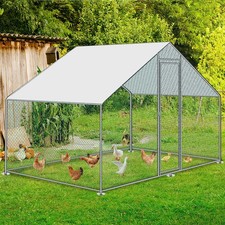 Hühnerstall Freilaufgehege Hasengehege verzinktem Hühnerhaus Geflügelstall