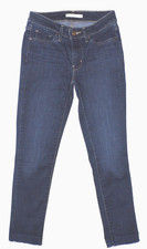 Women's/Junior's Levi's 711 Skinny Blue Jeans Unfinished Hem 24/28