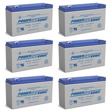 Power-Sonic PS-6100 6V 12AH Battery Replaceme...