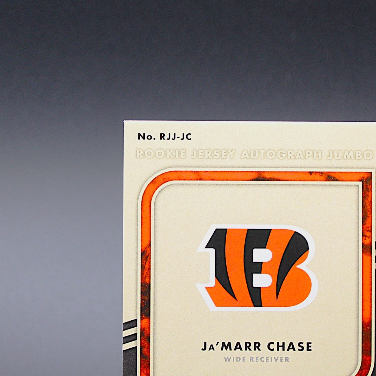 💥🔥💎2021 Gold Standard JA'MARR CHASE (RC) Jumbo Rookie Patch Auto /25💎🔥💥 view 7