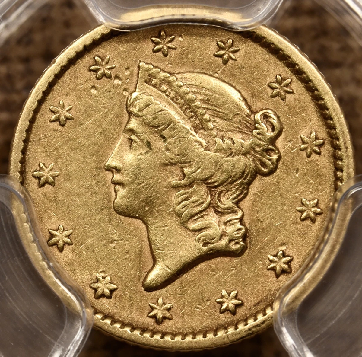 激レアG-RAP FATAL FRESH CURRENCY Circulated 1852 Year US Gold $1 Coins for sale | eBay
