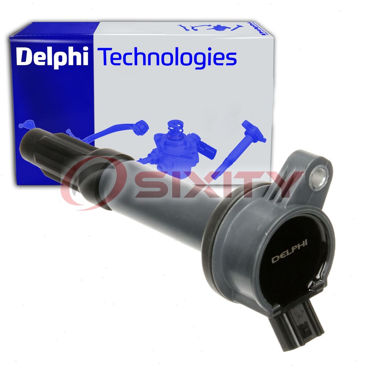 Delphi GN10238 Ignition Coil for ZZD4-18-100 UF-486 IC566SB IC566 E986 yr