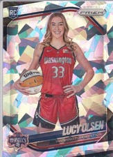 2025 Panini Prizm WNBA #145 Lucy Olsen Ice Prizms