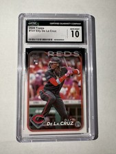 2024 Topps Series 1 - Elly De La Cruz #141 Rookie CGC 10 Reds