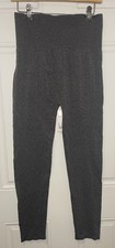 Zenana Outfitters Leggings Women's 2X-3X Gray High Waisted Full Length