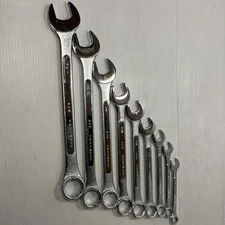Ace Hardware 9 Piece Combination Wrenches Drop Forged Set 7/8 13/16 3/4 11/16