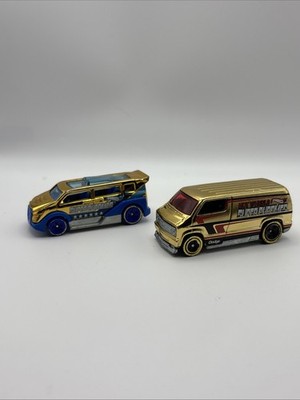 Hot Wheels Super Chromes: Custom '77 Dodge Van And Speedbox Super Chromes