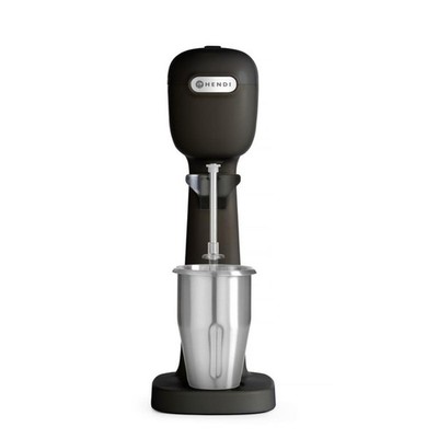 HENDI Milchshake-Mixer - Design by Bronwasser, Schwarz, 220-240V/400W, 170x196x(
