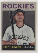 2013 Topps Heritage Chrome Refractor 131/564 Troy Tulowitzki #HC45 yj7
