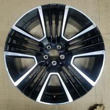 Volvo Machined Black XC40 Recharge Factory Rim 21" 2019-2021 OEM Original 70467