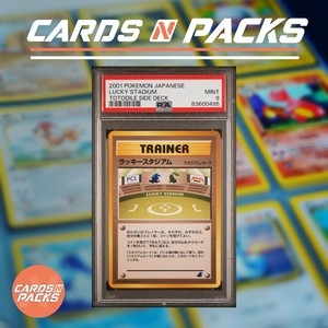 Carte Pokemon Lucky Stadium Totodile Side Deck 2001 PSA 9 MINT
