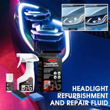 180ml Pro Car Headlight Lens Restoration Repair Kit Polish Cleaner Cleaning Tool 180ml Pro Car Headlight Lens Restoration Repair Kit Polish Cleaner Cleaning Tool