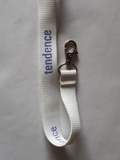 Tendence  wei&szlig;  - Schl&uuml;sselband  / Lanyard - Werbung (8a)
