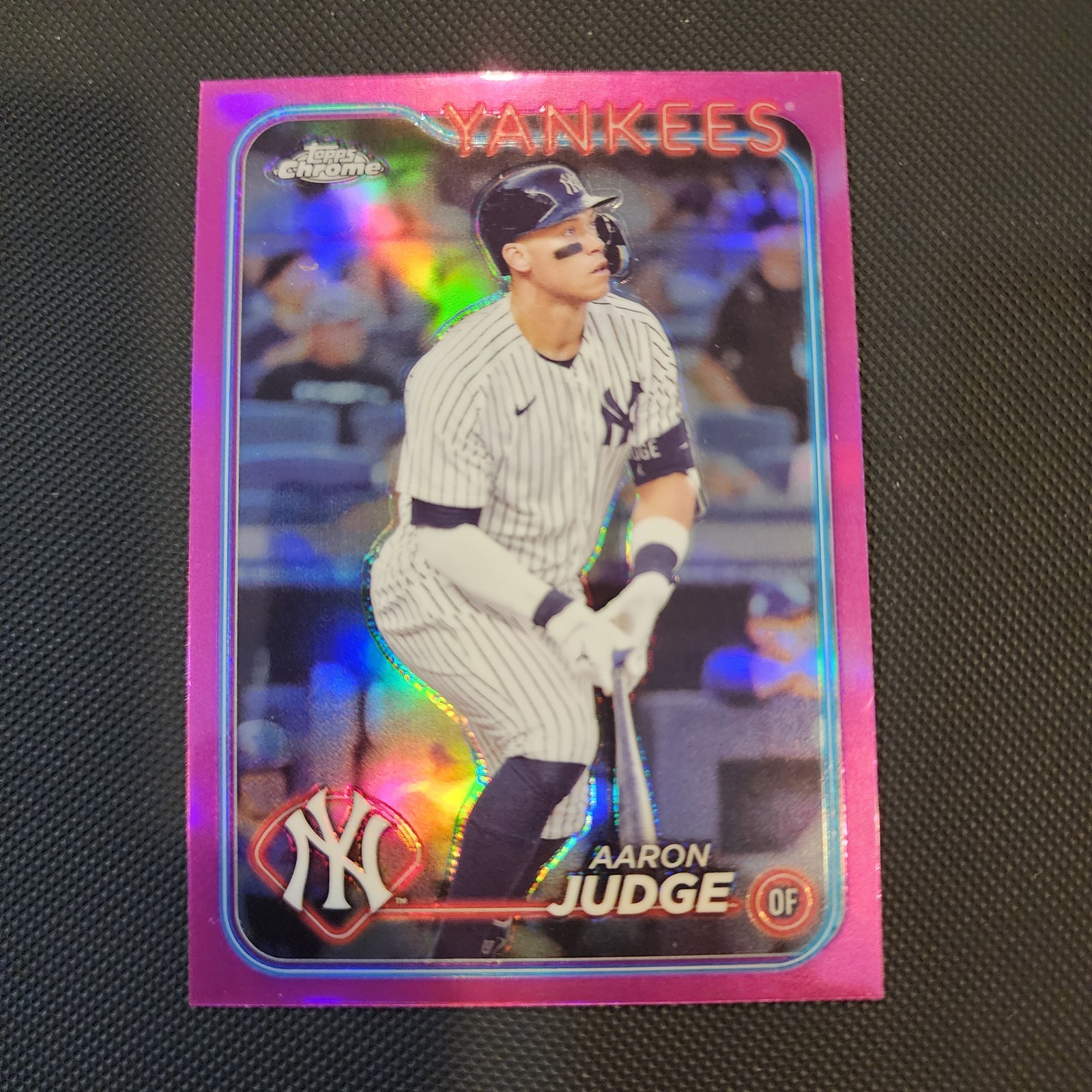 2024 Topps Chrome - Aaron Judge #50 Pink Refractor MINT