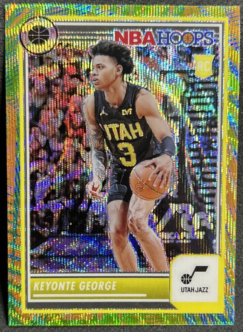Keyonte George 2023-24 Panini NBA Hoops Premium Multi Wave #98