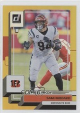 2022 Panini Donruss Press Proof Premium Sam Hubbard #201 1m21
