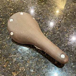 Brooks C15 Brown Bicycle Saddle Seat Textured Cover w/ Rails