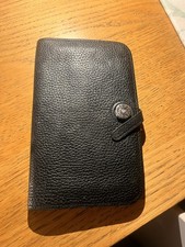 HERMES Dogon Black Silver Hardware Excellent Condition