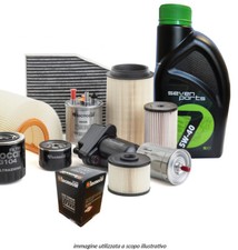 Kit Tagliando Filtri Tecnocar e 6L Olio Jeep Cherokee 2.5 TDi 4x4 96- 85KW 116CV