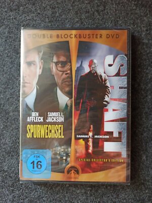 Spurwechsel / Shaft (2 Filme Double Blockbuster DVD) *NEU* *OVP* -894-