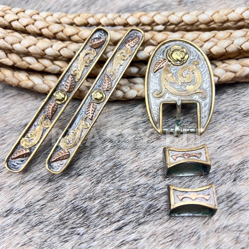 Vintage Fleming Sterling Silver Bridle Buckle & Plate Set | eBay