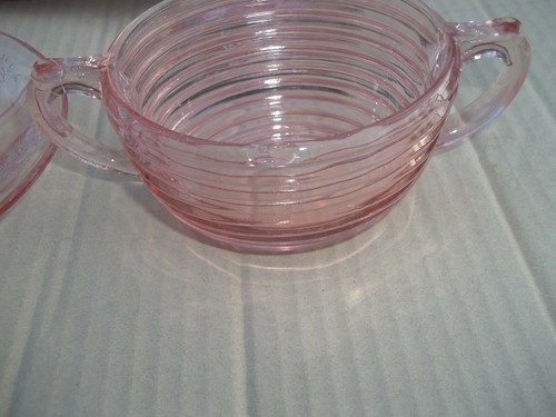 Vintage Pink Depression Glass Dishes - Picture 9 of 12