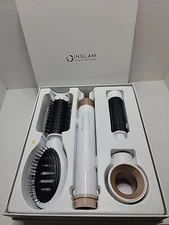 IG INGLAM MegaAIR Styler, 5 in-1 Professional Interchange Hair Dryer Brush Used